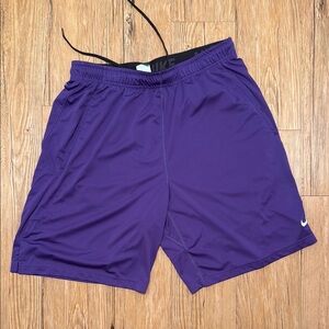 Nike Men's Purple Athletic Shorts